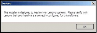 Meldung von Lenovo