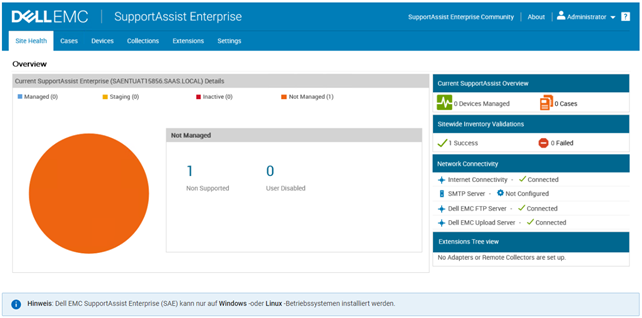 Dell EMC SupportAssist Enterprise