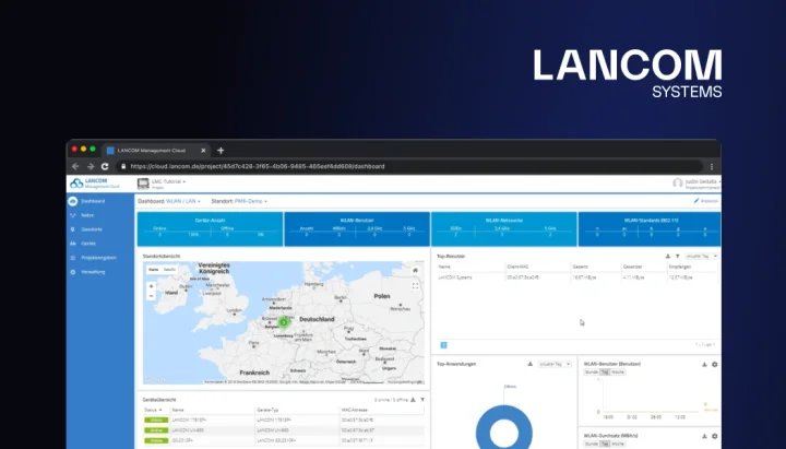 Effizientes Netzwerk-Monitoring: LANCOM Geräte überwachen