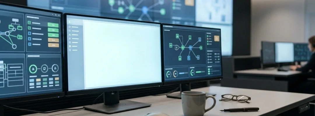 Neue Leitwarte mit souveräner IT-Infrastruktur