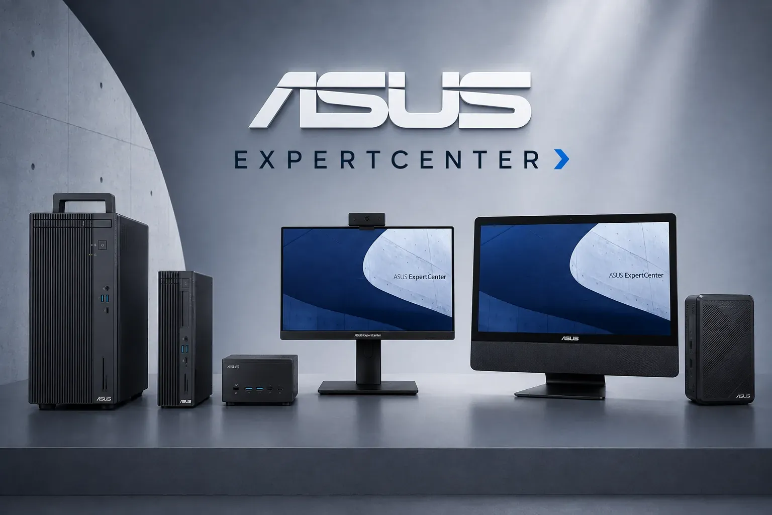 ASUS ExpertCenter Business-PCs, Mini-PCs und All-in-One im Überblick