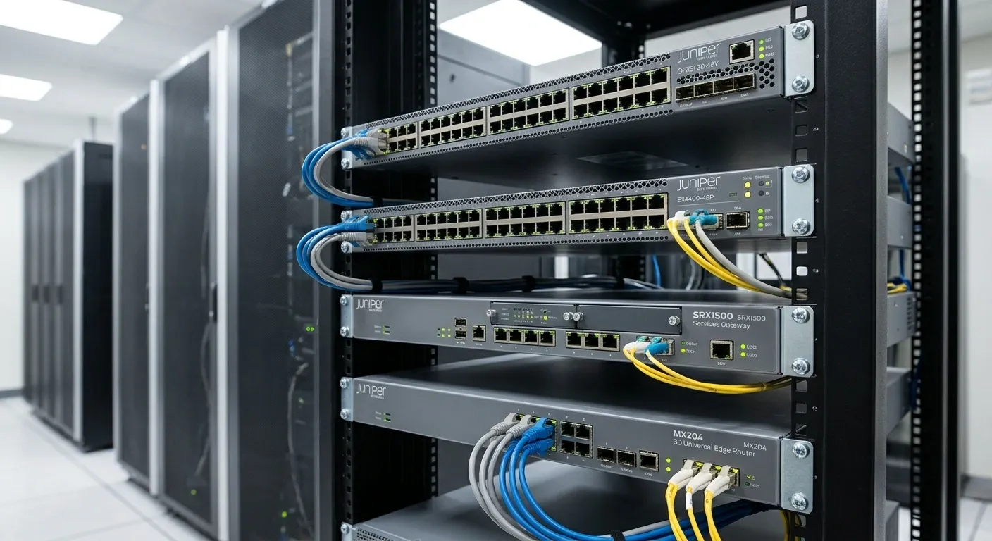 HPE Juniper Networks: QFX Switches, SRX Firewalls und MX Router für Campus, Rechenzentrum und WAN