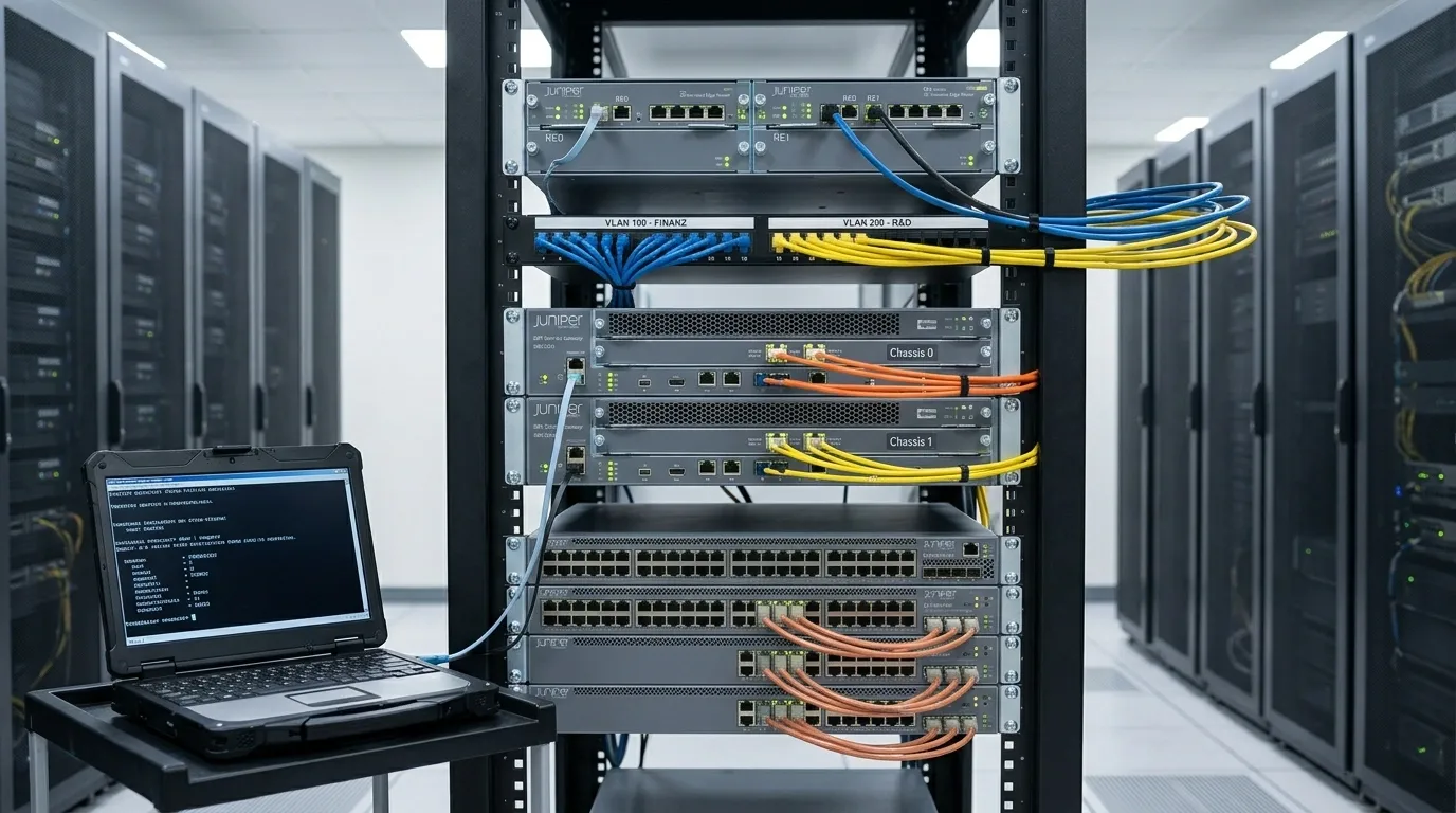 Netzwerksicherheit mit Juniper SRX Firewalls: Segmentierung, IPS, IPsec-VPN und hochverfügbare Chassis-Cluster