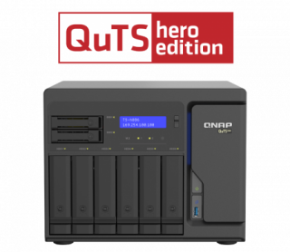 QNAP NAS TS-h886-D1622 4C 2.6GHz 16GB 6xLFF 2xSFF 2xM.2 SSD Desktop