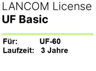 LANCOM R&S UF-60 - Basislizenz (3 Jahre)