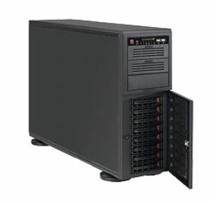 Supermicro SC743TQ-903B-SQ  Dual Intel® / AMD Scalable 8xLFF/SFF 1x900W Tower Server