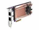 QNAP PCIe M.2 2.5Gb 2P BASE-T Adapter