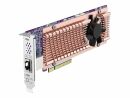 QNAP PCIe G4 M.2 10Gb 2P BASE-T Adapter