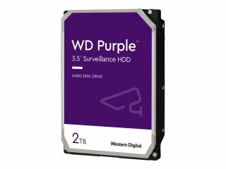 WD Purple SATA HDD 8.9cm (3.5") 2TB 6G