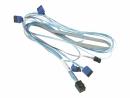 Supermicro SATA Kabel SFF-8643 auf 4x SATA 90&deg;