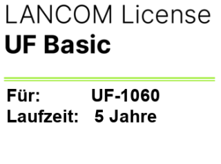 LANCOM R&S UF-1060 - Basislizenz (5 Jahre)