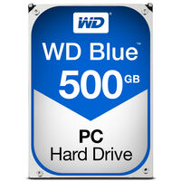 WD Blue SATA HDD 3.5" (8.9cm) 500GB 7.2k 6G