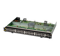 HPE Aruba Networking CX 6400 v2-Modul mit 48 Anschlüssen 1GbE PoE Klasse 6 und 4 Anschlüssen SFP56