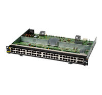 HPE Aruba Networking CX 6400 v2-Modul mit 48 Anschlüssen 1GbE PoE Klasse 4 und 4 Anschlüssen SFP56