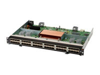HPE Aruba Networking CX 6400 1G/10G/25GbE SFP28 v2 Modul mit 48 Anschlüssen und erweiterten Tabellen