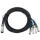 BlueOptics 100Gb 3m QSFP28 100GBASE-CR4 DAC (Breakout auf 4x25G)(XXV4DACBL3M-BL)
