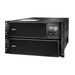 APC Smart-UPS On-Line SRT8KRMXLI – 8kW/VA, 6x C13 + 4x C19 + festverdrahteter 1-Phasen-Ausgang, Rack-montierbar, eingebettetes NMC