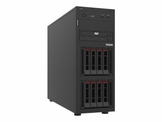 Lenovo ThinkSystem ST250 V3 1xE-2436 (2.9GHz/6C) 1x32GB 8xSFF 1x5350-8i 1Gb 2-port BASE-T 1x800W TPM Tower Server