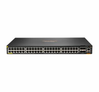 HPE CX 6200F 48x 1Gb BASE-T / 4x 10Gb SFP+ Managed L3 PoE+ 370W intern 1U Rackmount Switch