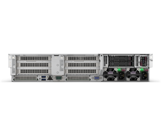 HPE ProLiant DL385 Gen11 1x AMD EPYC 9115 (2.60GHz/16C) 2x32GB-RAM 8xSFF 1x7.68TB-NVMe-SSD no-RAID no-NIC 2x1000W TPM 2HE Smart Choice Rack Server
