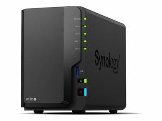 Synology DiskStation DS225+ Intel J4125 (2GHz/4C) 2GB-RAM 2xLFF/SFF 1x1GbE + 1x2.5GbE Desktop-NAS