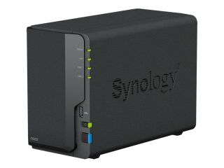 Synology Disk Station DS223 Realtek RTD1619B (1,7GHz/4C) 2GB-RAM 2xLFF/SFF 1x1GbE 1x60W Desktop-NAS