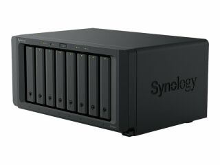 Synology DiskStation DS1825+ AMD V1500B (2,2GHz/4C) 8GB-RAM 8xLFF/SFF 2x2.5GbE 1x250W Desktop-NAS