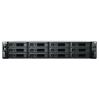 Synology RackStation RS2423RP+II AMD V1780B (2,2GHz/4C) 8GB-RAM 12xLFF/SFF 1x10GbE + 2x1GbE 2x350W 2U Rack-NAS