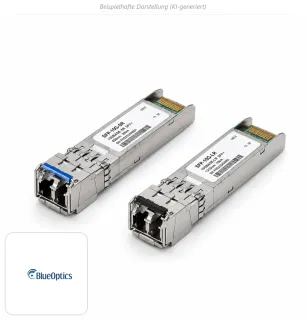 BlueOptics 100GbE QSFP28 BASE-LR LW SMF 10km 1310nm LC Transceiver für NVIDIA MMA1L10-CR-NV (1er-Pack)