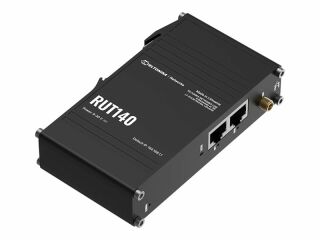 Teltonika RUT140 WiFi4 2xGbE PoE DIN-Rail Wireless Industrie-Router