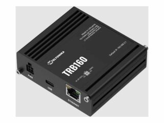 Teltonika TRB160 LTE 1xGbE PoE DIN-Rail VoIP-Gateway