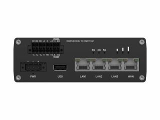 Teltonika RUTM55 5G (3.4 Gbps) WiFi5 4xGbE 2xSIM DIN-Rail Wireless Industrie-Router