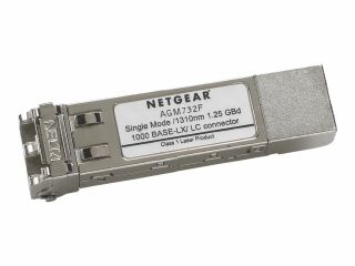 Netgear 1GbE SFP BASE-LR LW SMF 10km 1310nm LC Transceiver AGM732F (1er-Pack)