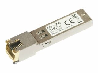 MikroTik 10GbE SFP+ BASE-T Twisted Pair 200m RJ45 Transceiver S+RJ10 (1er-Pack)