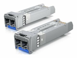 Ubiquiti 10GbE SFP+ BASE-LR LW SMF 10km 1310nm LC Transceiver UACC-OM-SM-10G-D-2 (2er-Pack)