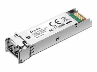 TP-Link 1GbE SFP BASE-SR SW MMF 550m 850nm LC Transceiver SM311LM (1er-Pack)