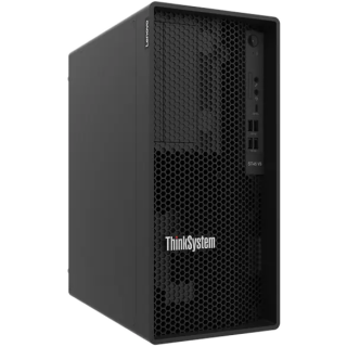 Lenovo ThinkSystem ST45 V3 1x AMD EPYC 4124P (3.80GHz/4C) 1x16GB-RAM 3xLFF 2x960GB-SATA-SSD no-RAID 1Gb-1p-BASE-T 1x500W TPM Tower Server