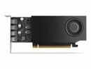 NVIDIA RTX A1000 8GB PCIe 4.0 x8 Low Profile 50W aktiv GPU