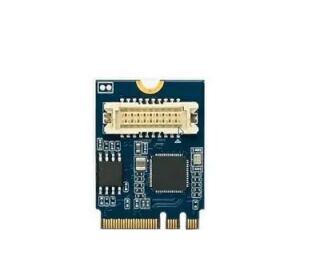 Cervoz MEC-LAN-2631i | M.2 2230 A+E-Key 2.5GbE Ethernet-Modul, 1x RJ45 isoliert, Intel I226-IT, Wide Temp