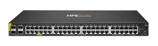 HPE Aruba CX 6000 48x 1Gb BASE-T / 4x 1Gb SFP Managed L2+ PoE+ 370W intern 1U Rackmount Switch