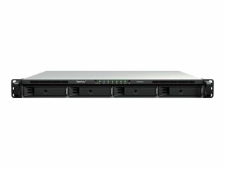 Synology RackStation RS826RP+ AMD V1500B (2,2GHz/4C) 4GB-RAM 4xSFF/LFF 4x1GbE 2x150W 1U Rack-NAS