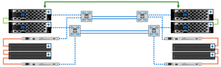 MetroCluster FC-Schema