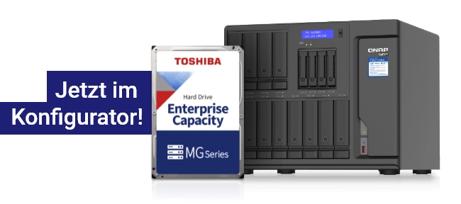 Toshiba MG Series trifft QNAP NAS