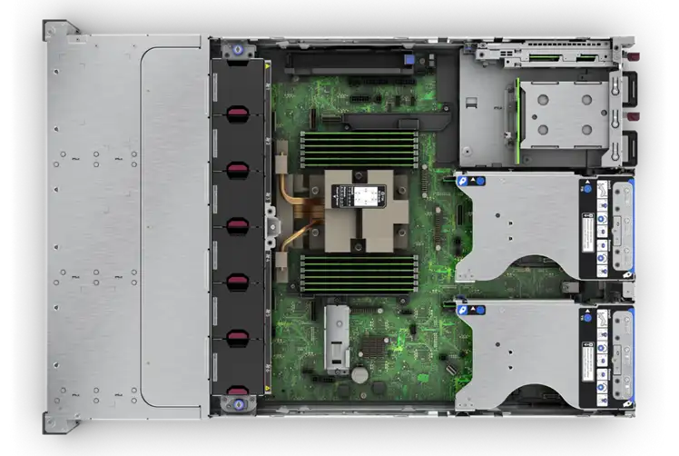 HPE ProLiant DL345 Gen11 Inside